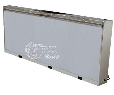 Equipamentos Radiologia - Negatoscpios Especiais - Negatoscpio Konex Inox 3 Corpos  Konex 220V